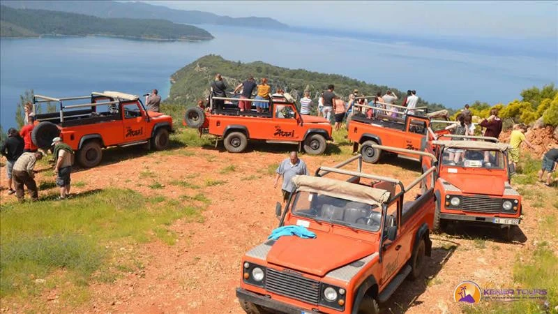 Olympos-Chimera-Ulupınar in jeeps from Kemer