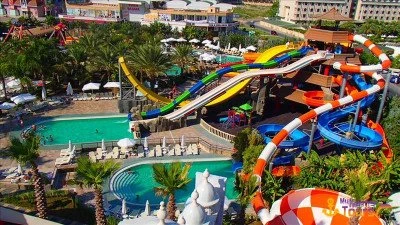 Water amusement Park in Antalya Aqualand from Kiris