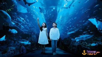 The Aquarium and tour of Antalya from Kiris