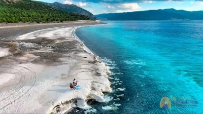 Salda lake from Goynuk Antalya