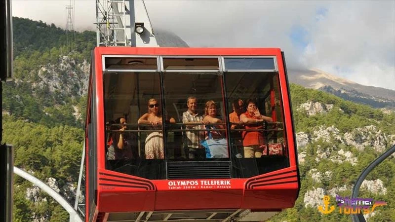 Cable car in Kemer